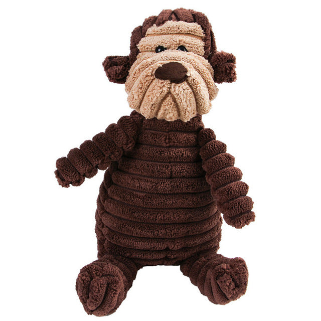 Peluche vocal para perros para la limpieza dental y el adiestramiento