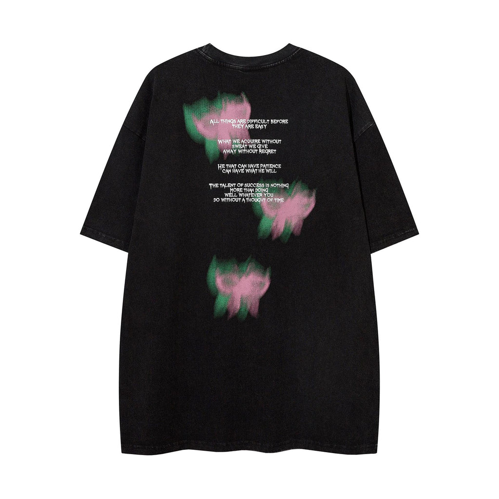 Wash and make old Aurora Butterfly short sleeves