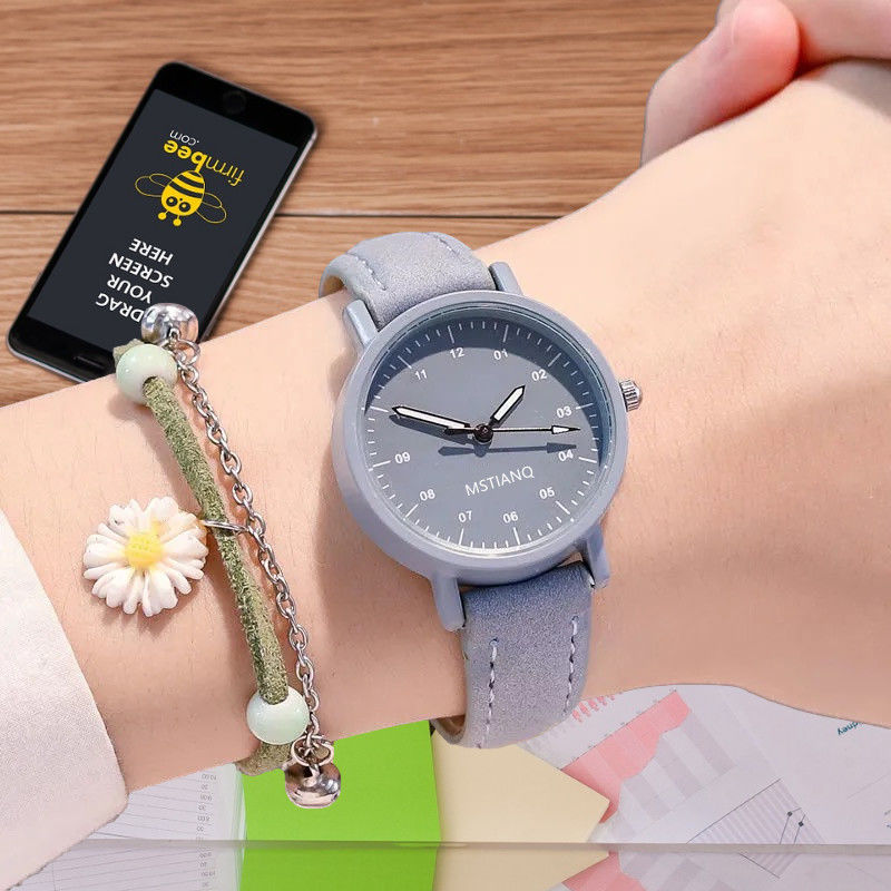 Reloj antiguo estilo Mori de temperamento sencillo para niñas coreanas
