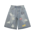 Mickey elements washed denim jeans