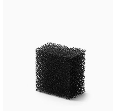 Non-woven fabric pet water dispenser filter element by AdTec, black cube sponge