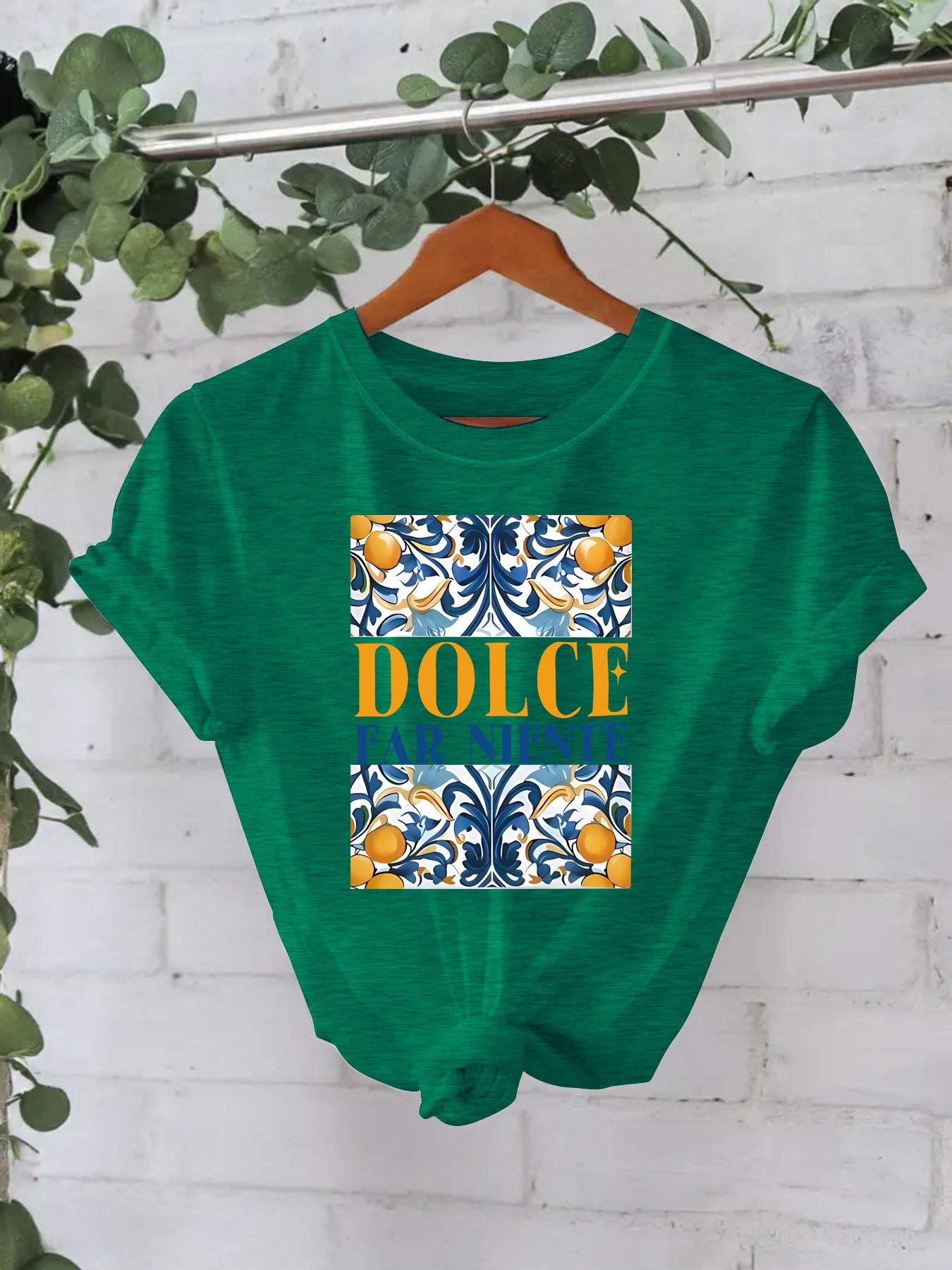 T-shirt DOLCE print