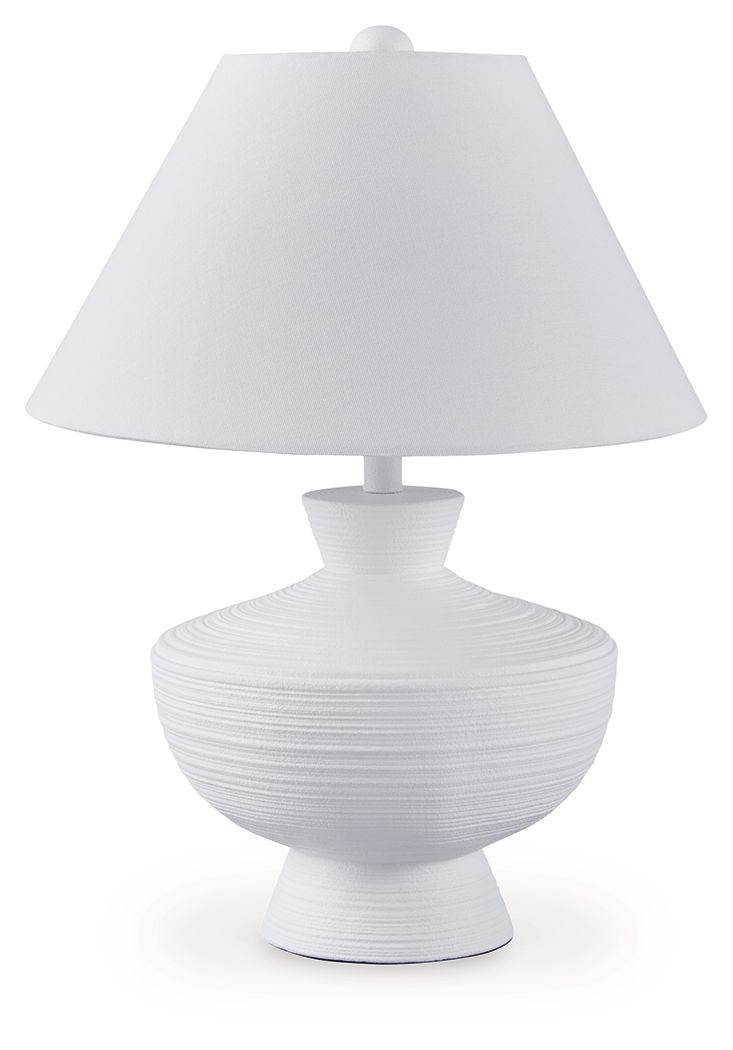 Harelwood - Poly Table Lamp - White-0