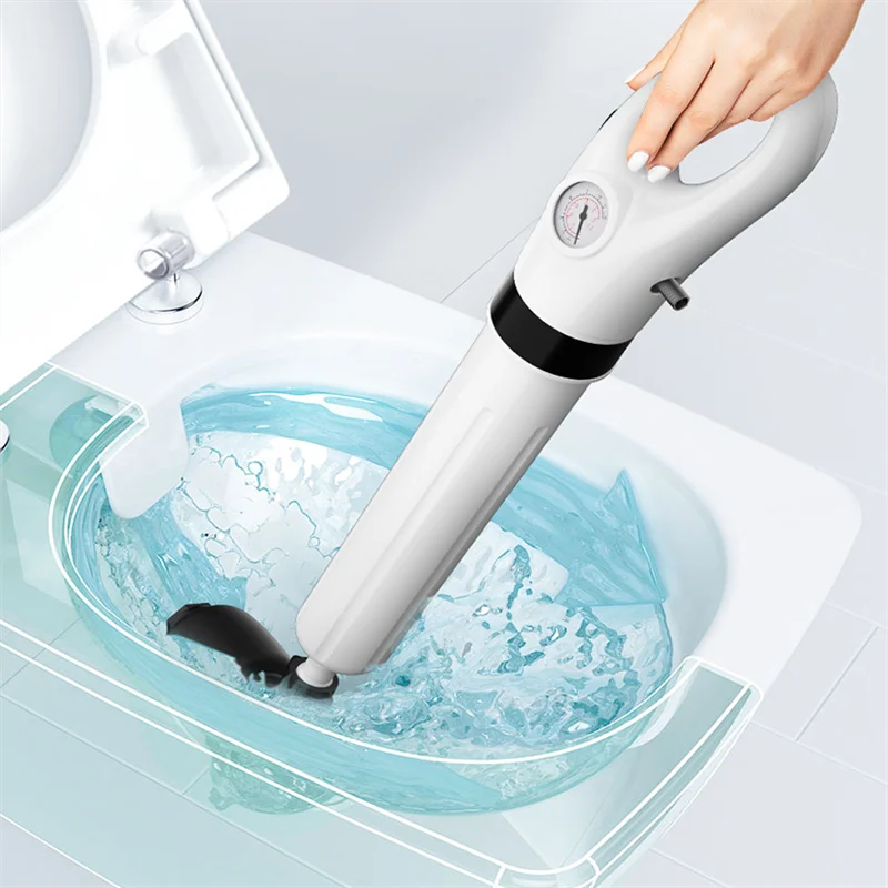 Toilet Dredge Sewer Household Artifact WC Pipeline Blockage Tool Suction High Pressure Pneumatic Pipe Dredger Unblocker by eprolo