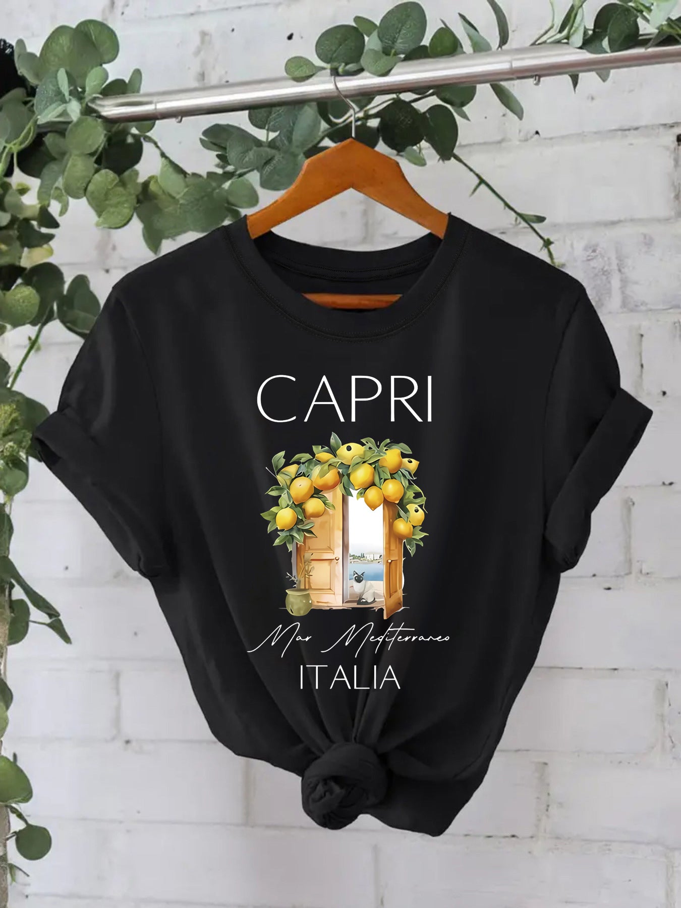 T-shirt imprimé à motifs