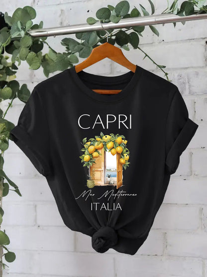 T-shirt imprimé à motifs