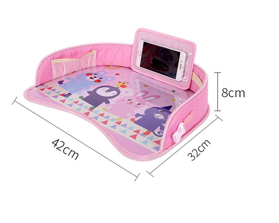 Sac de rangement imperméable pour jouets d'enfants, sac de rangement pour voiture, plateau de table à manger, table de jouets étanche