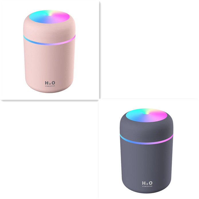 Atomizador de escritorio USB doméstico, mini, silencioso, para dormitorio, gran volumen de niebla