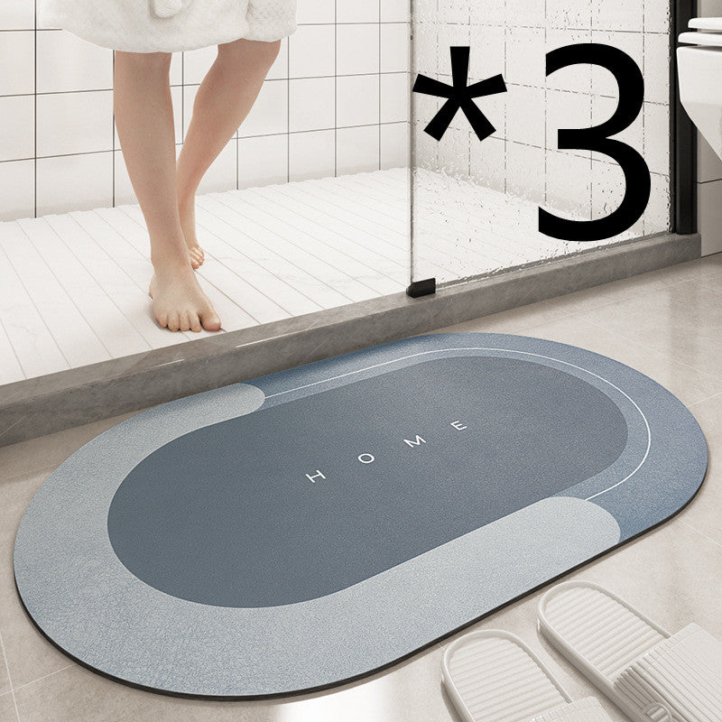 Alfombrilla Antideslizante para Baño con Puerta Corredera