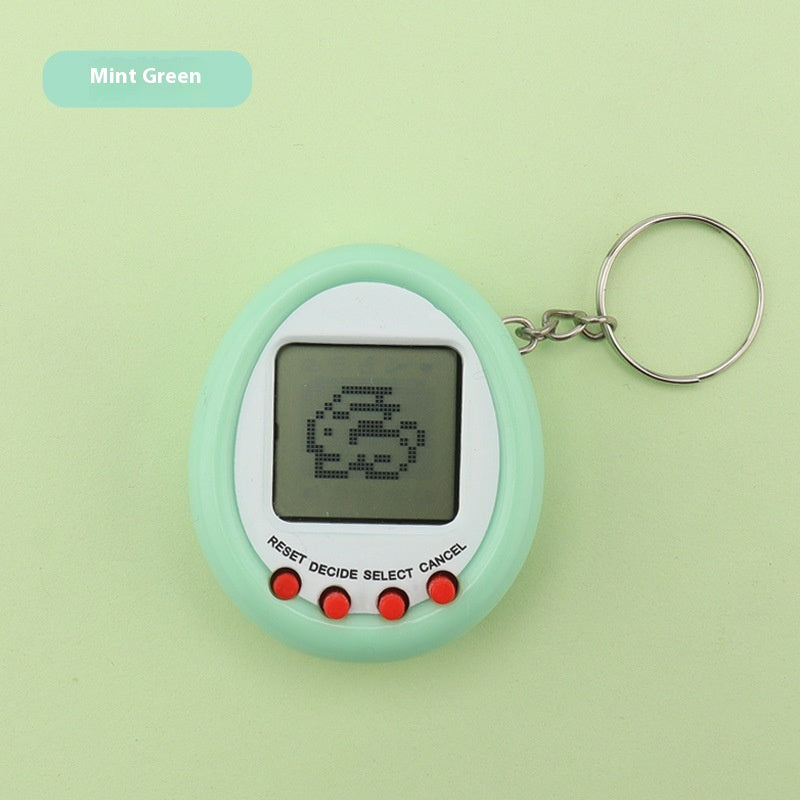 Mini Machine Électronique pour Animaux de Compagnie Porte-clés Jeu de Développement d'Elf Virtuel
