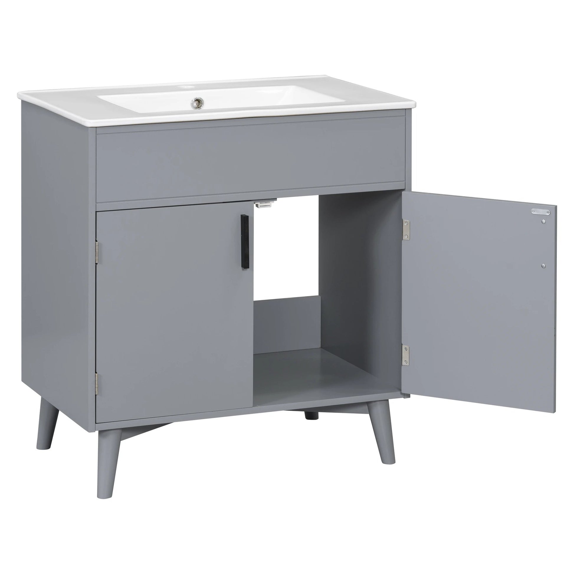 Bathroom vanity Set with Sink, Combo Cabinet, Bathroom Storage Cabinet by eprolo
