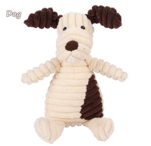 Peluche vocal para perros para la limpieza dental y el adiestramiento