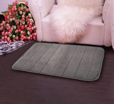 Memory Foam Bath Mats Bathroom Rug Bathroom Rug Toilet Mat Doormat by eprolo