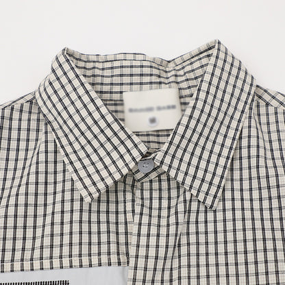 Portrait printed short sleeved shirt
