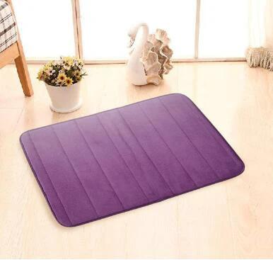 Memory Foam Bath Mats Bathroom Rug Bathroom Rug Toilet Mat Doormat by eprolo