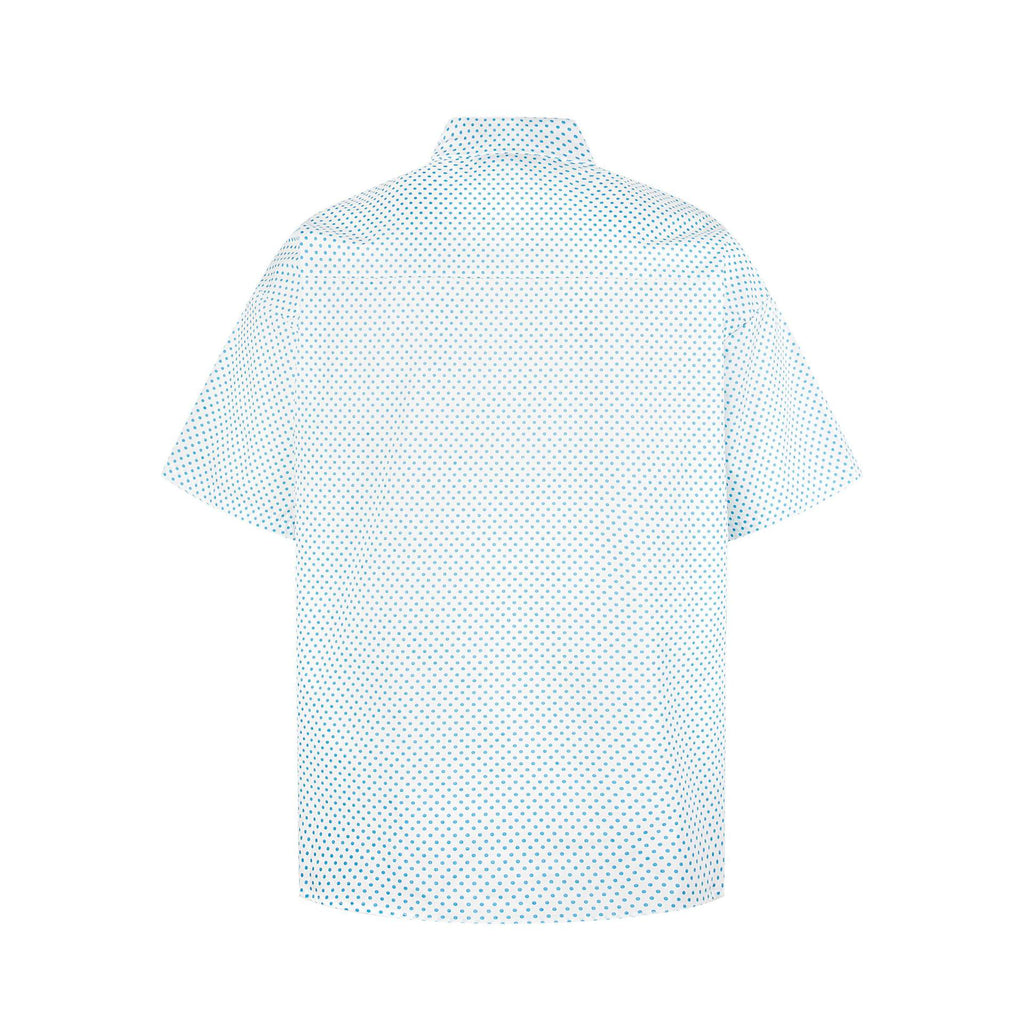 Cartoon polka dot short sleeved shirt