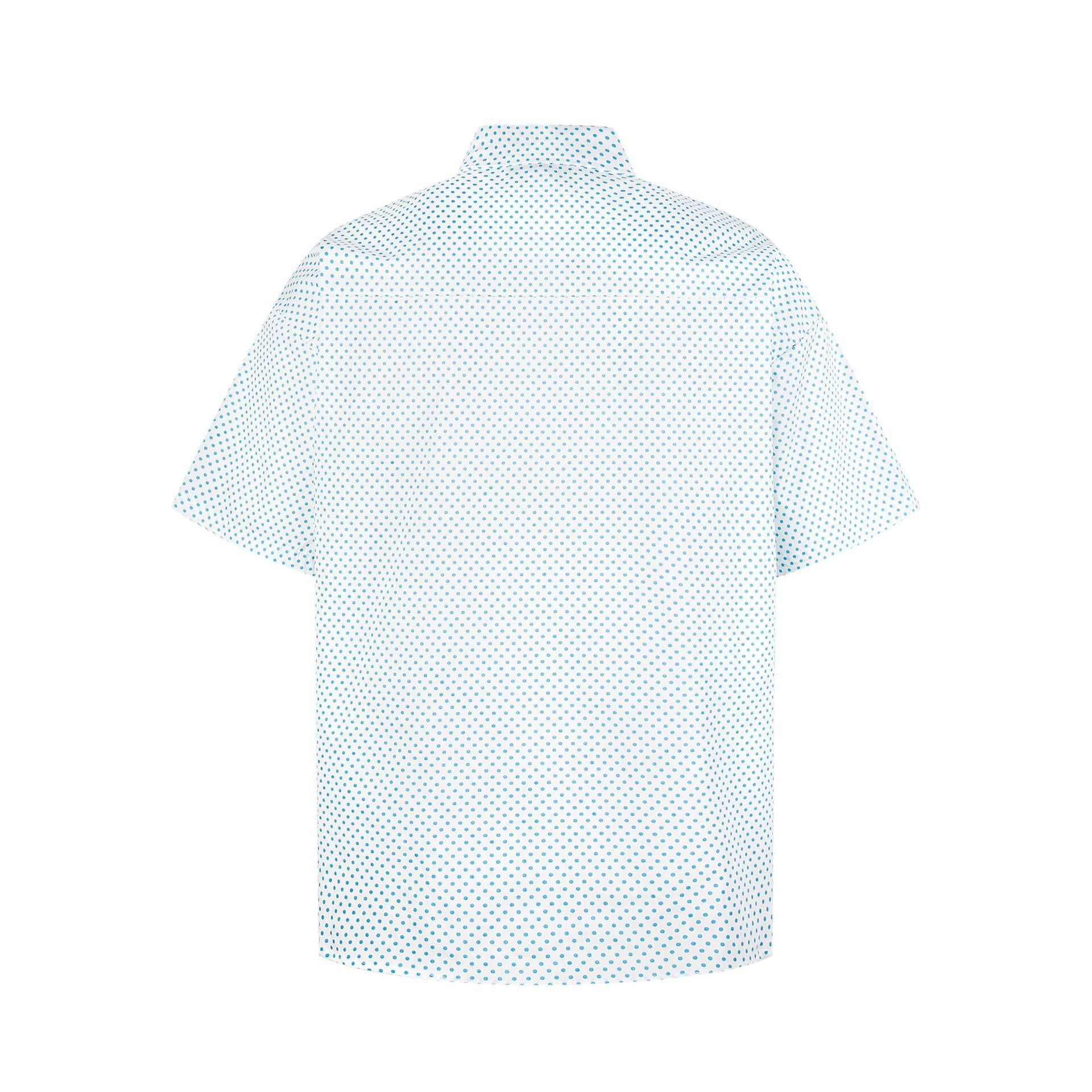 Cartoon polka dot short sleeved shirt