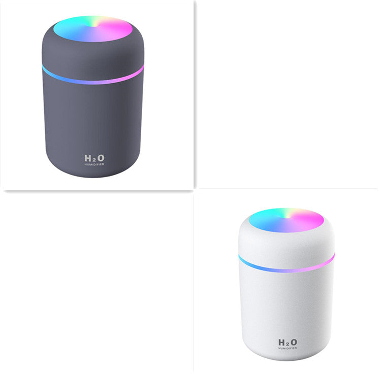 Atomizador de escritorio USB doméstico, mini, silencioso, para dormitorio, gran volumen de niebla