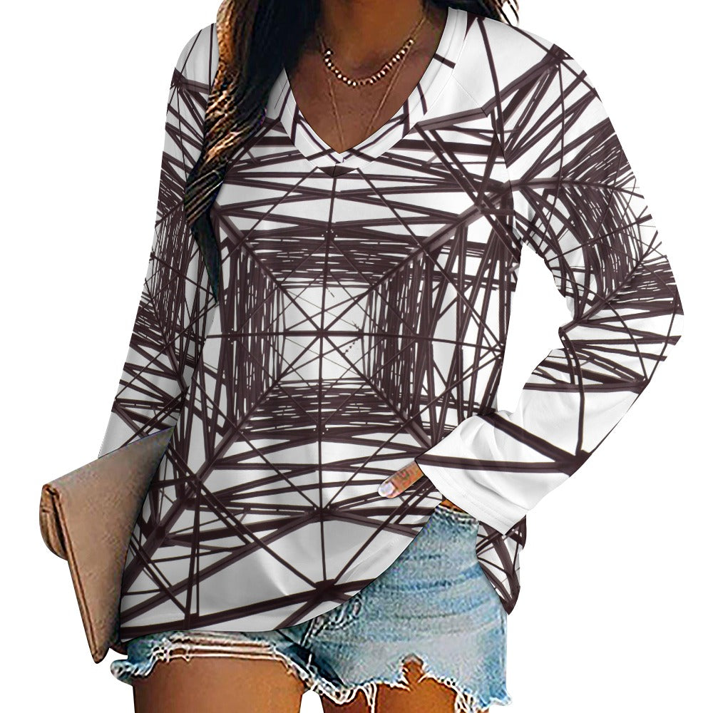 Women's Long sleeve loose tee