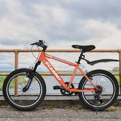 RideStart™ – 20" Kids Mountain Bike (7-Speed, Orange)