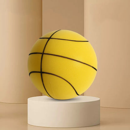 Pelota Deportiva Silenciosa de Espuma de Alta Densidad Baloncesto Mudo de Interior Pelota Elástica Blanda Juguetes Deportivos para Niños