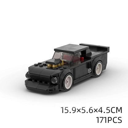 Jouets pour enfants Modèle de voiture Voiture de sport et petites briques de construction MOC Jouets éducatifs