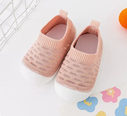 Chaussures de marche antidérapantes à semelle souple pour bébés, printemps et automne