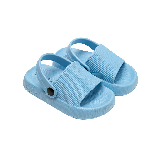 Pantoufles d'intérieur à semelle épaisse pour enfants, motif excrément