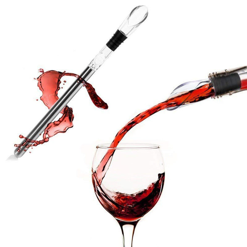 Nouveau refroidisseur à vin en acier inoxydable pour vin rouge, créateur de glaçons, congélation rapide