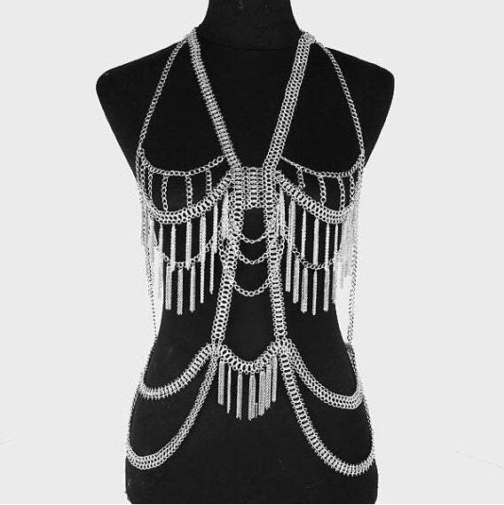 Collier de corps pendentif mot Bijoux tendance pour femmes