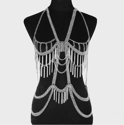 Collier de corps pendentif mot Bijoux tendance pour femmes