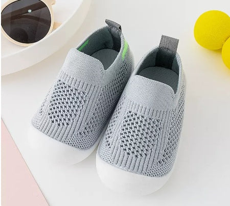 Chaussures de marche antidérapantes à semelle souple pour bébés, printemps et automne