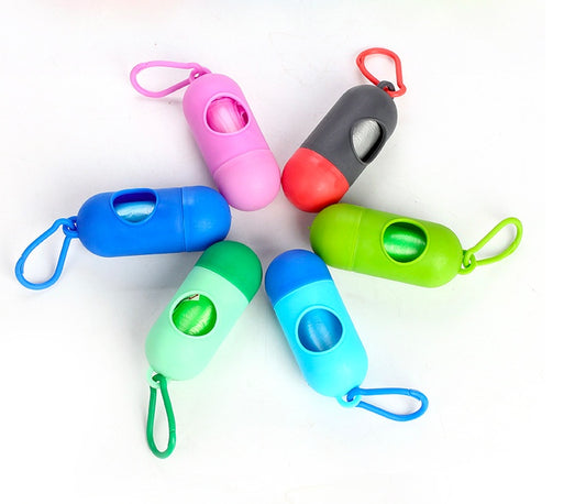 Bolsas de basura para mascotas, bolsas para excrementos de perro para la limpieza de residuos.