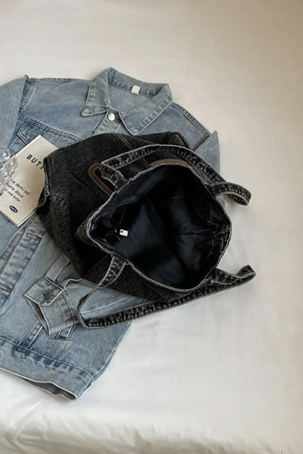 Bolso de mezclilla mediano