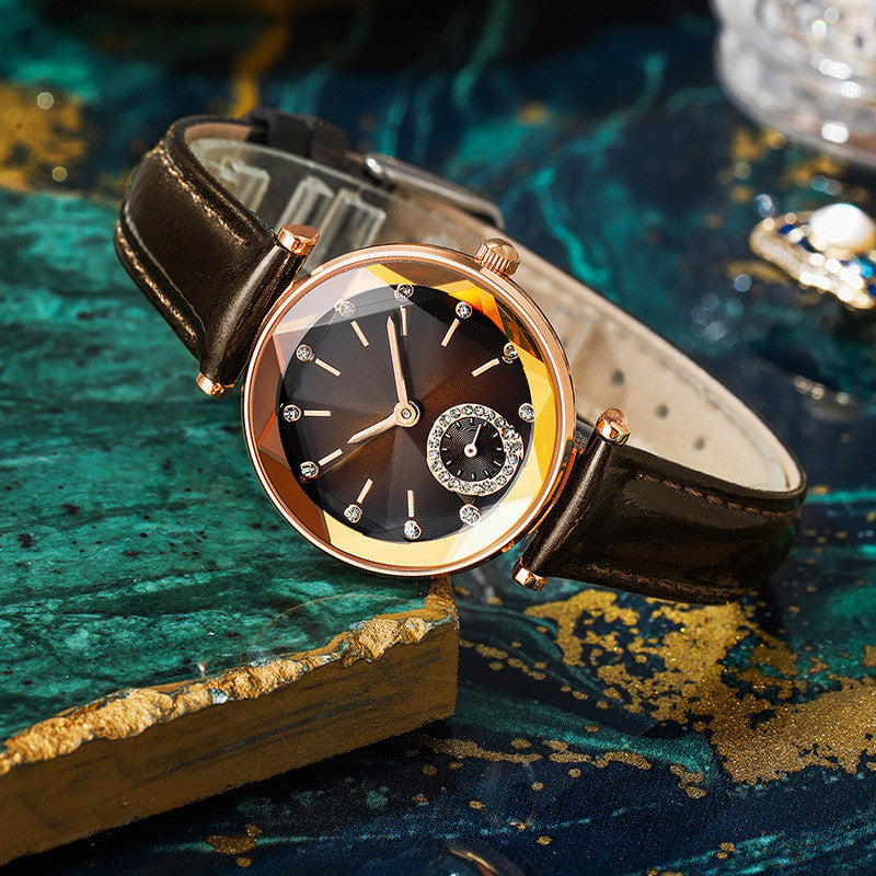 Reloj de Mujer con Correa de Diamantes