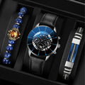 Reloj de cuero casual para hombre de negocios