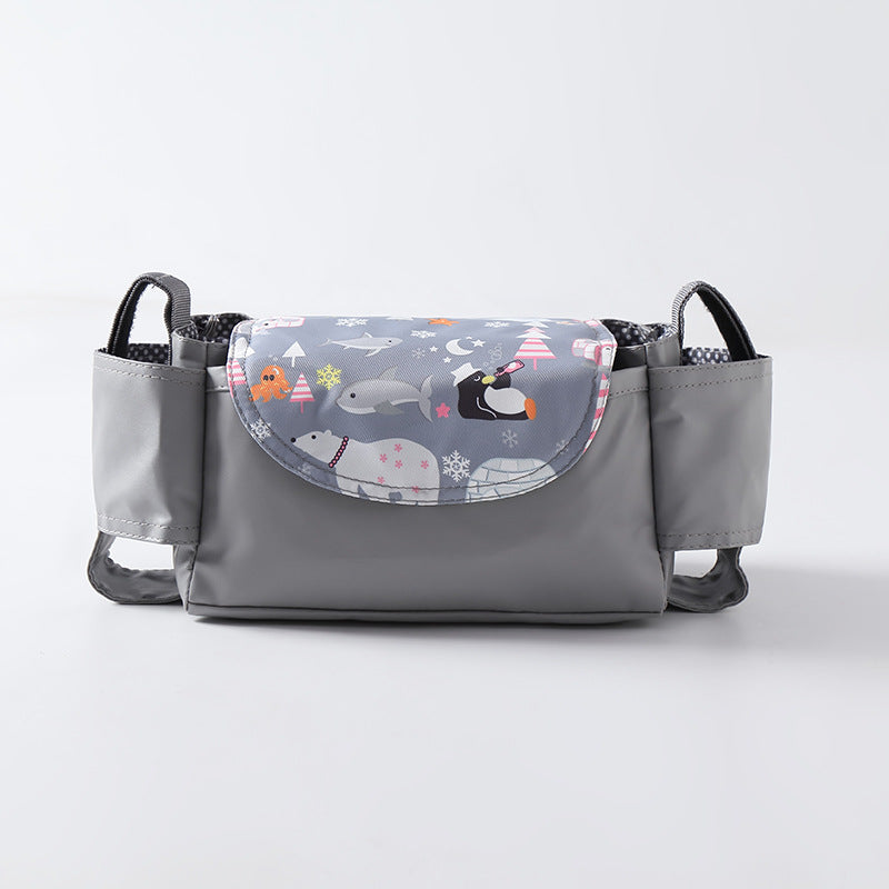 Sac organisateur de poussette multifonctionnel pour bébé, sac à couches de maternité, accessoires de poussette, porte-gobelet, sac de fauteuil roulant