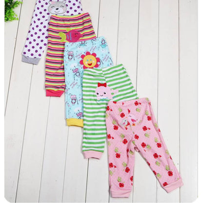 Leggings enfants à imprimé dessin animé - Lot de 5