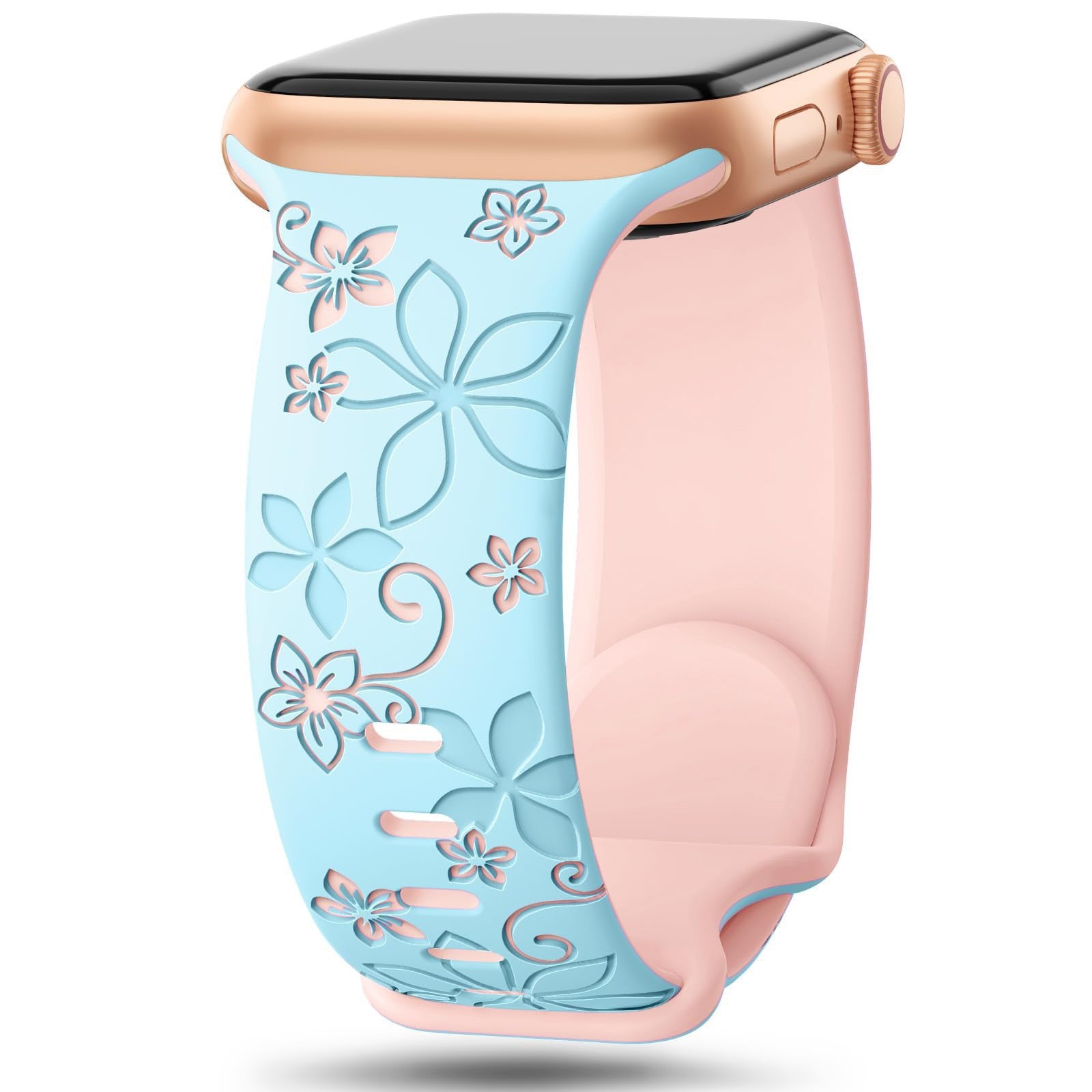 Bracelet en silicone bicolore Bauhinia