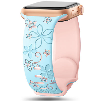 Bracelet en silicone bicolore Bauhinia