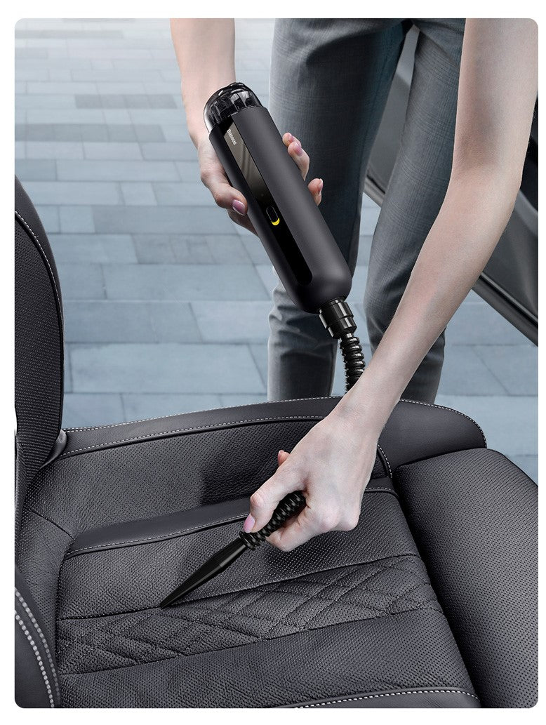 Aspirateur de voiture sans fil 5000Pa Aspirateur portable mini pour voiture, maison et bureau, nettoyeur portable