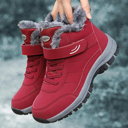 Rubber sole anti slip warm cotton shoes snow boots by eprolo