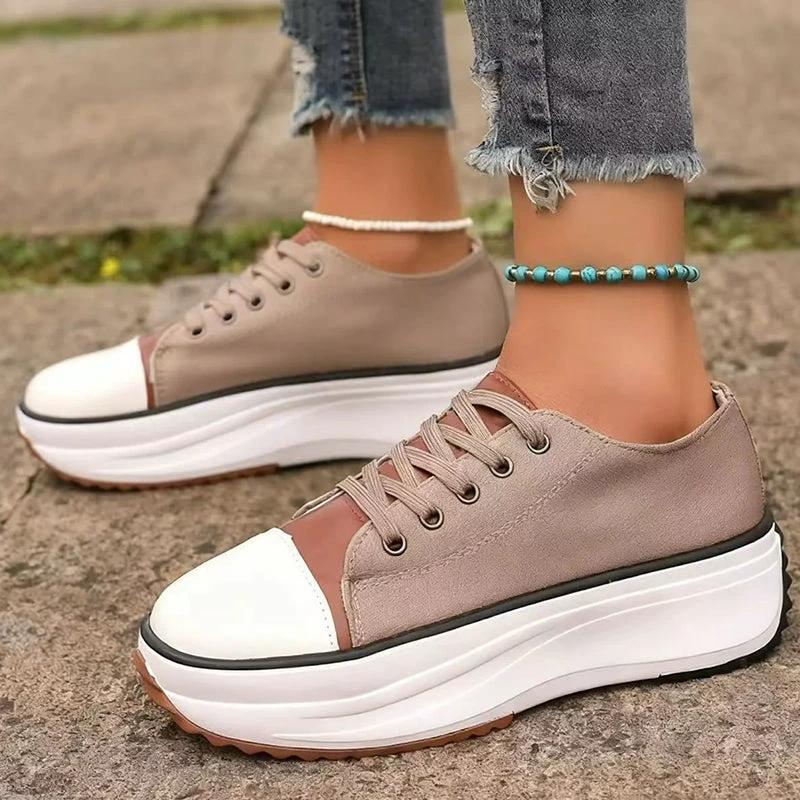 Low cut thick soled canvas shoes for women canvas thick soled canvas shoes by eprolo