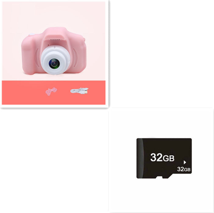 Cámara Digital X2 HD Mini de Dibujos Animados para Niños