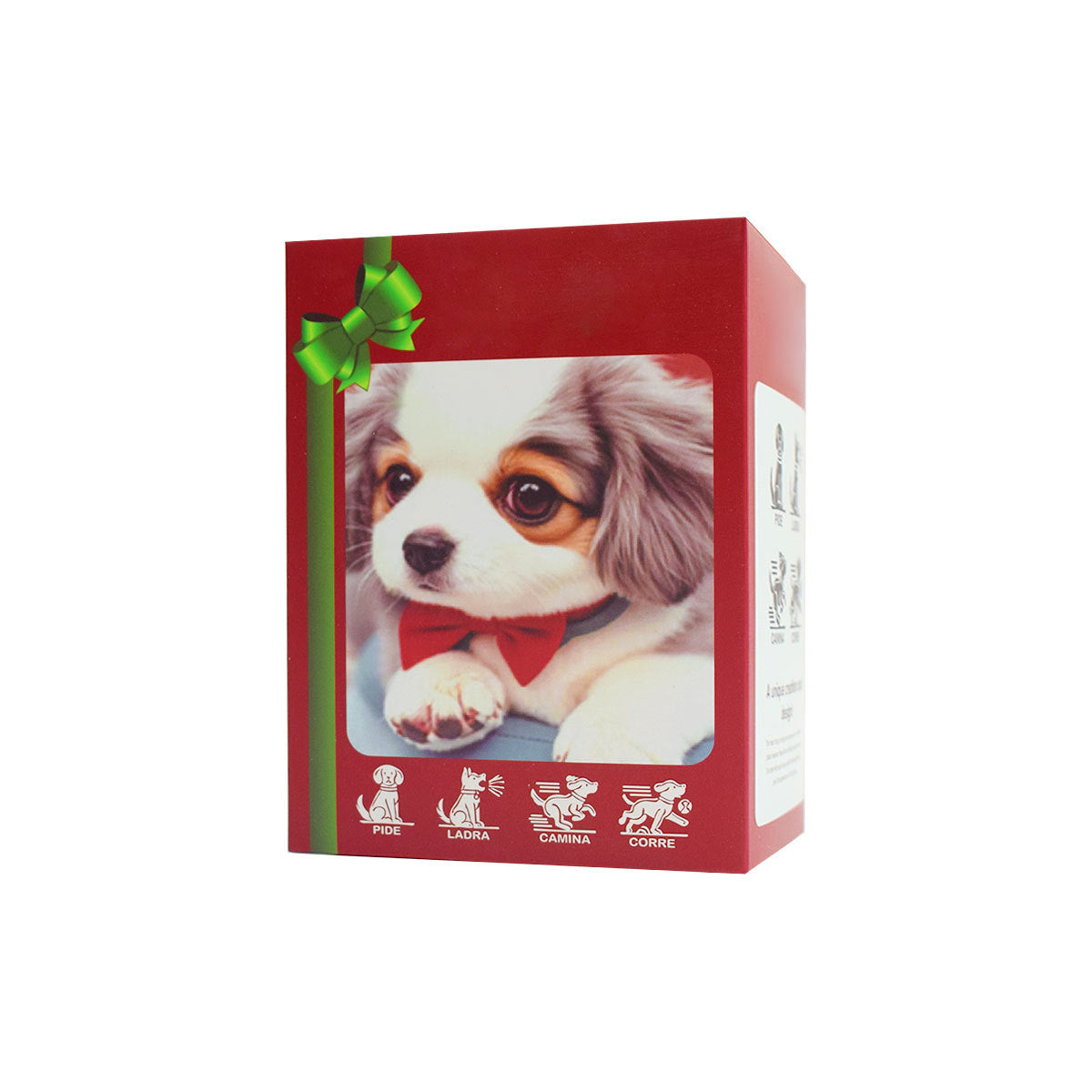 Peluche courte de chiot robot