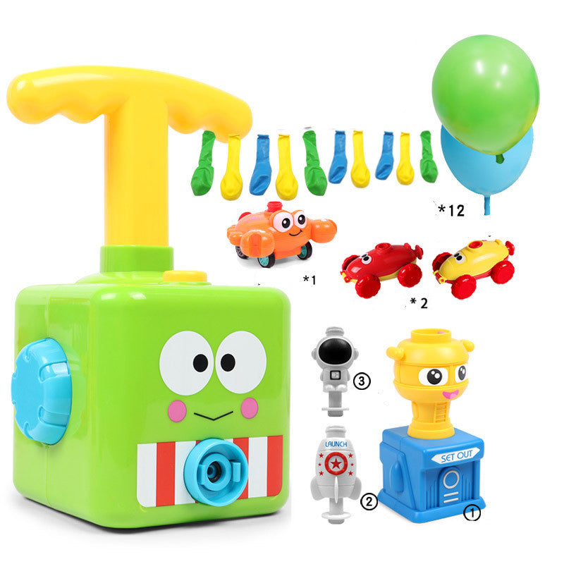 Jouet de tour de lancement de ballon à propulsion par inertie, expérience scientifique, jouet éducatif pour enfants, cadeau