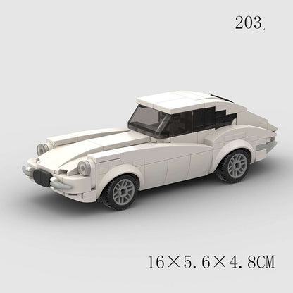 Jouets pour enfants Modèle de voiture Voiture de sport et petites briques de construction MOC Jouets éducatifs