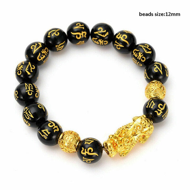 Bague-bracelet unisexe Pixiu Feng Shui chinois