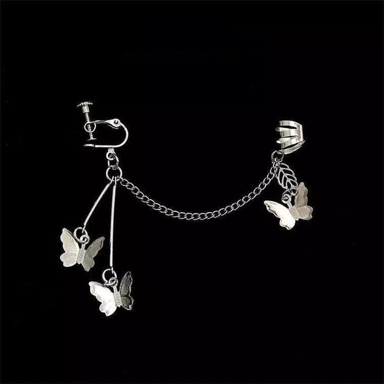 Boucles d'oreilles Papillon Tempérament Super Fée Vent Froid