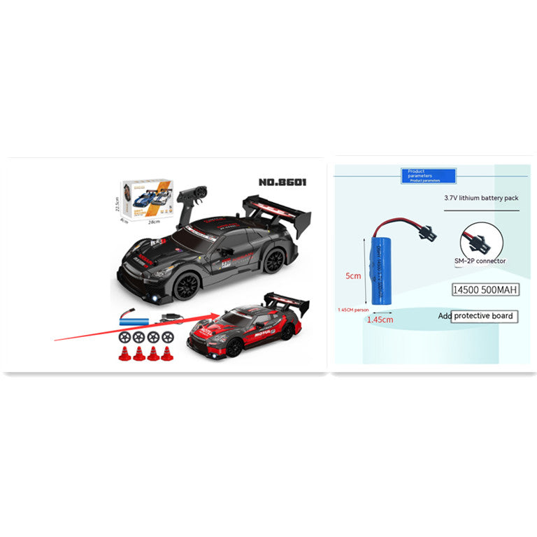 Voiture de course télécommandée à grande vitesse RC Drift, jouets éducatifs